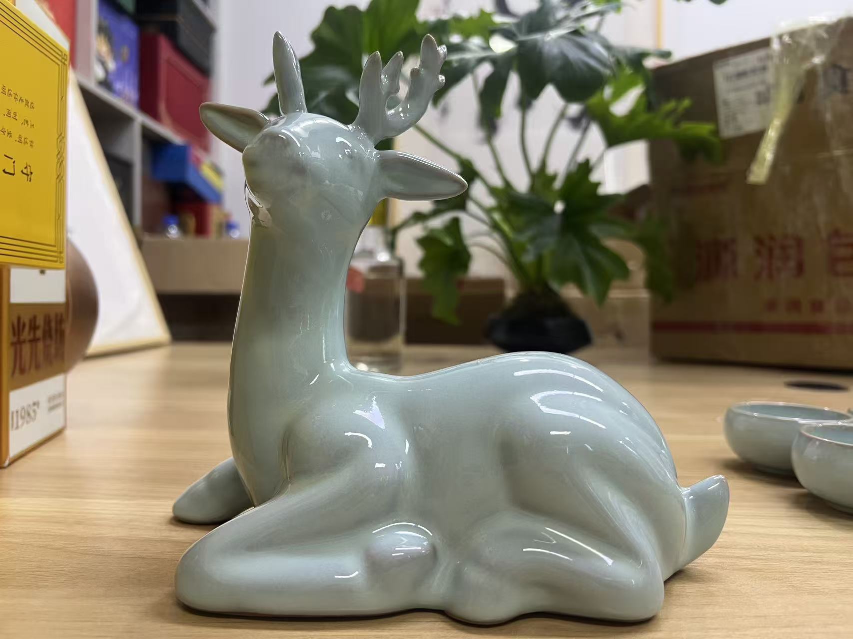 天鹿献瑞